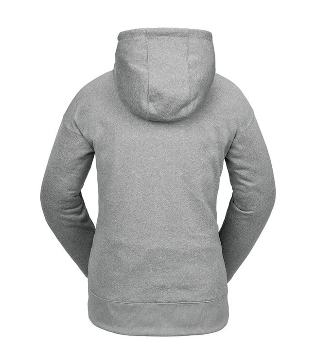 VOLCOM WOMENS CORE HYDRO HOODIE HEATHER GREY 2024