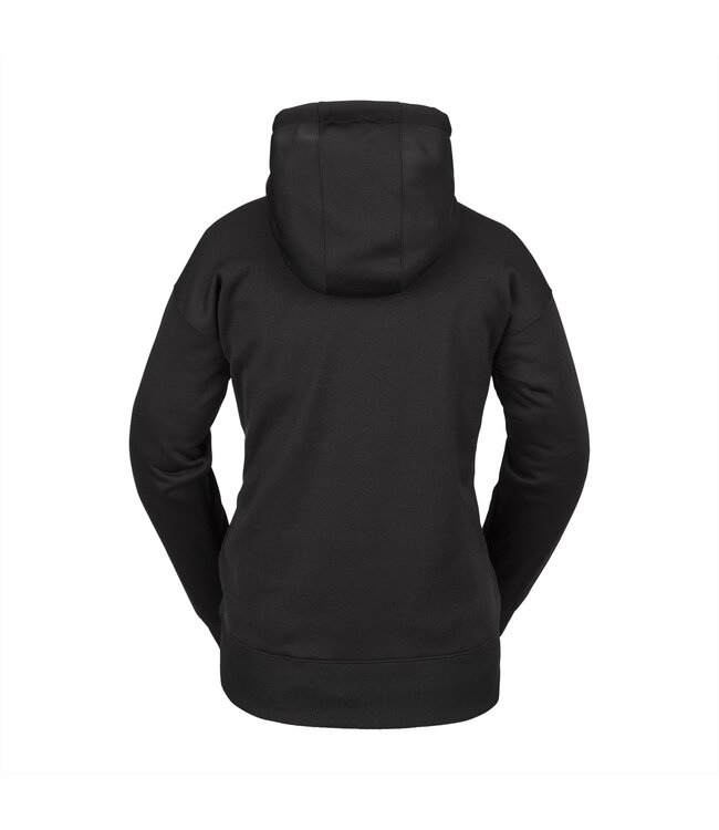 VOLCOM WOMENS CORE HYDRO HOODIE BLACK 2024