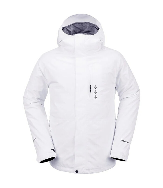 VOLCOM DUA INSULATED GORE JACKET WHITE 2024 - ONE Boardshop