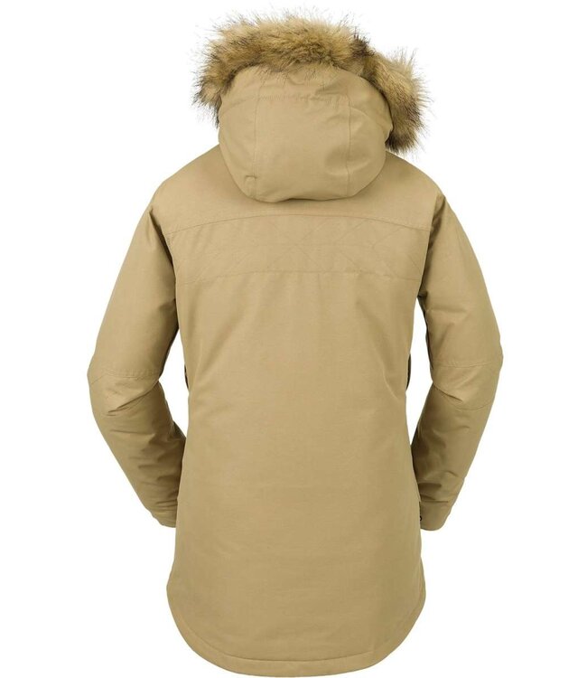 VOLCOM WMNS FAWN INS JACKET DARK KHAKI 2024