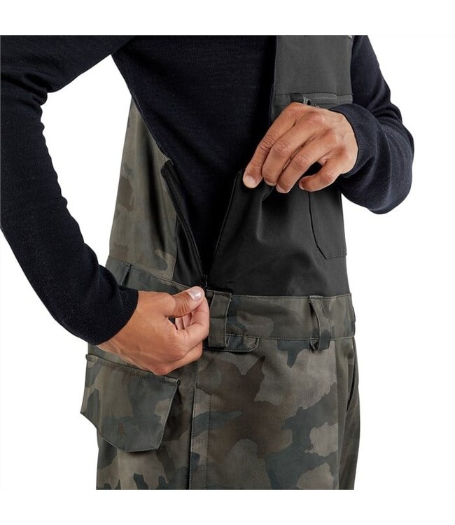 VOLCOM ROAN BIB OVERALL PANT CLOUDWASH CAMO 2024