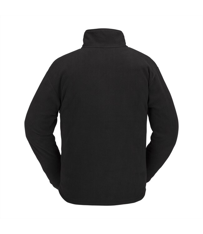 VOLCOM POLAR FLEECE HOODED 1/2 ZIP BLACK 2024