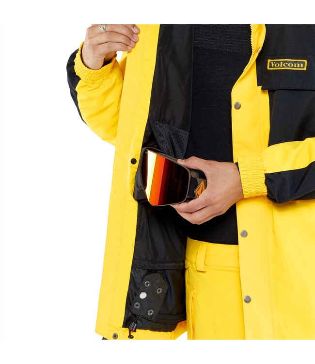 VOLCOM LONGO GORE-TEX JACKET BRIGHT YELLOW 2024