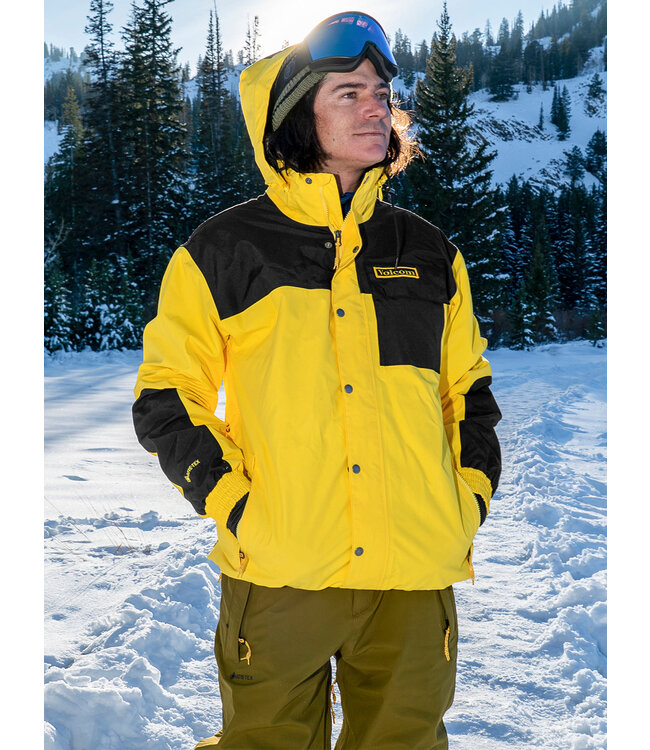 VOLCOM LONGO GORE-TEX JACKET BRIGHT YELLOW 2024