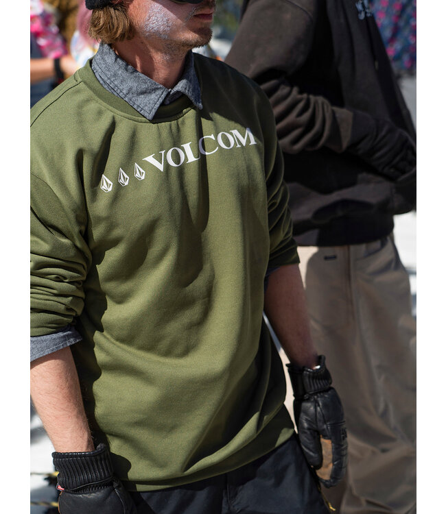 VOLCOM CORE HYDRO CREW MILITARY 2024