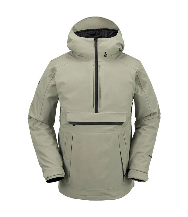 VOLCOM BRIGHTON PULLOVER JACKET LIGHT MILITARY 2024