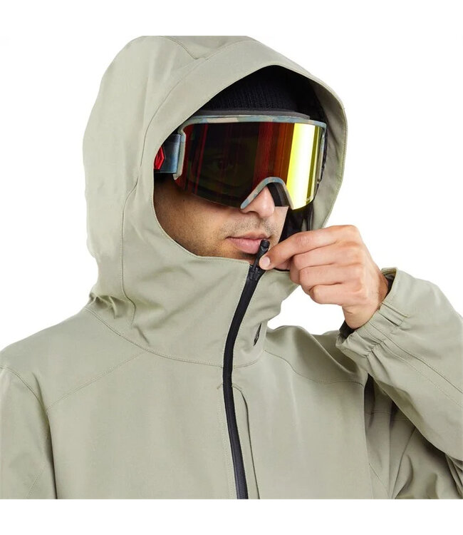 VOLCOM BRIGHTON PULLOVER JACKET LIGHT MILITARY 2024