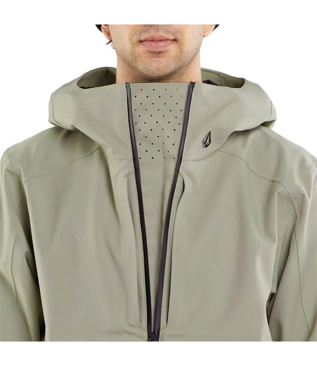 VOLCOM BRIGHTON PULLOVER JACKET LIGHT MILITARY 2024