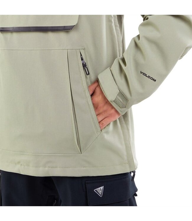 VOLCOM BRIGHTON PULLOVER JACKET LIGHT MILITARY 2024