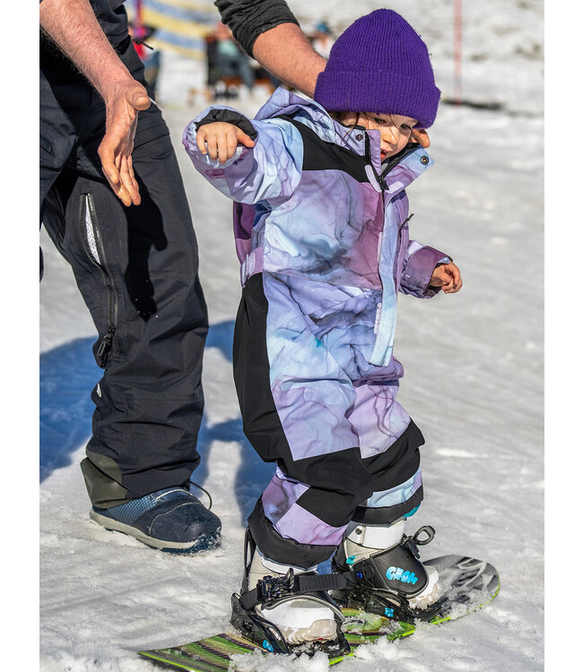 VOLCOM KIDS TODDLER ONSIE ONE PIECE GLACIER INK 2024