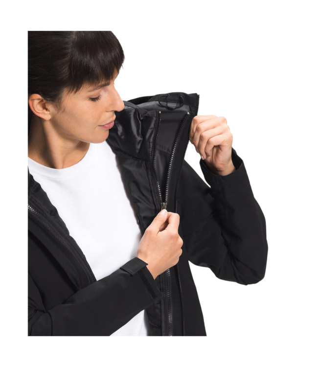 THE NORTH FACE WOMENS THERMOBALL ECO TRICLIMATE PARKA TNF BLACK 2024