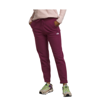 Women's Sportswear Essential Fleece Pants - Dark Beetroot/White