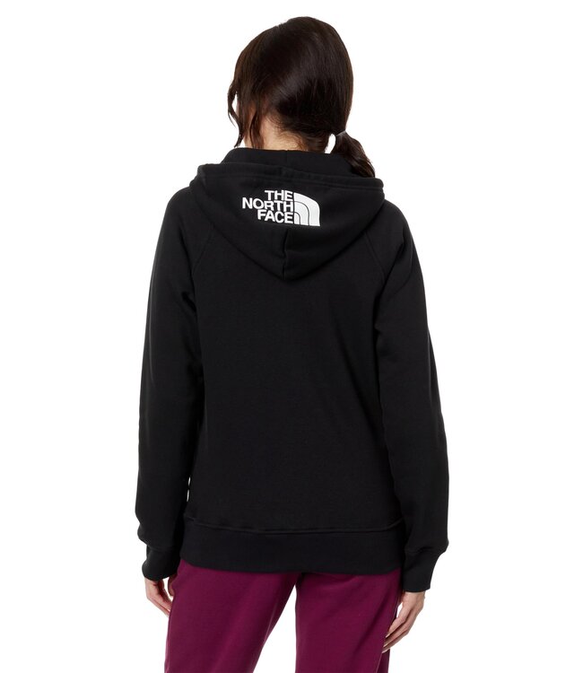 THE NORTH FACE WOMENS BRAND PROUD FULL ZIP HOODIE TNF BLACK/WHITE 2024