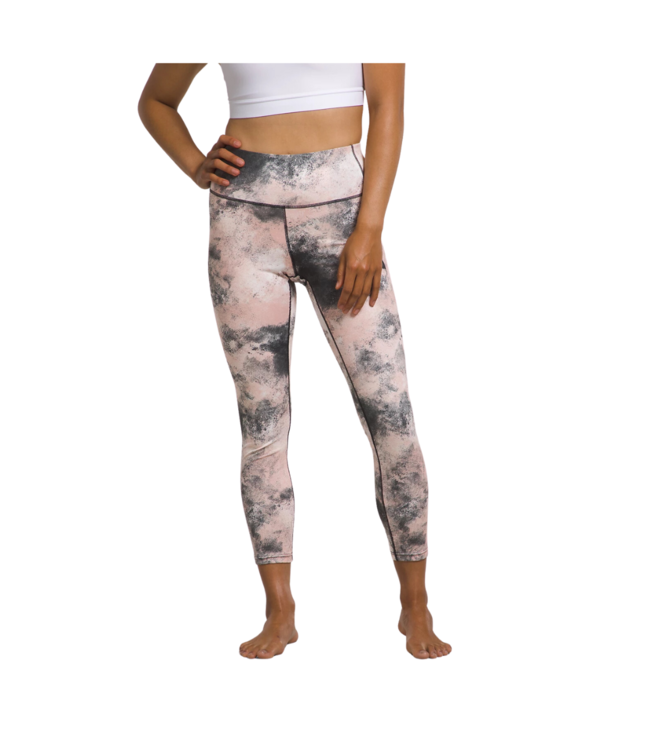 THE NORTH FACE WOMENS FD PRO 160 TIGHT PINK MOSS FADED DYE CAMO