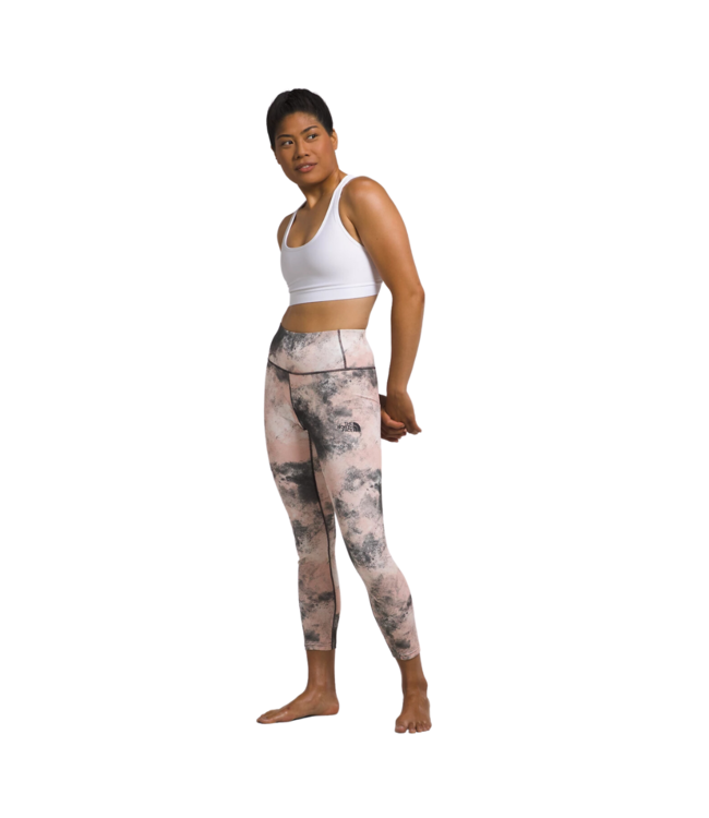 THE NORTH FACE WOMENS FD PRO 160 TIGHT PINK MOSS FADED DYE CAMO PRINT 2024
