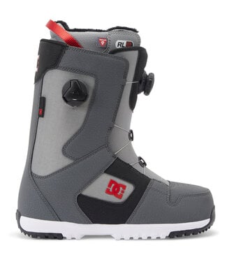 DC DC PHASE PRO BOA SNOWBOARD BOOT BLACK/GREY/RED 2024