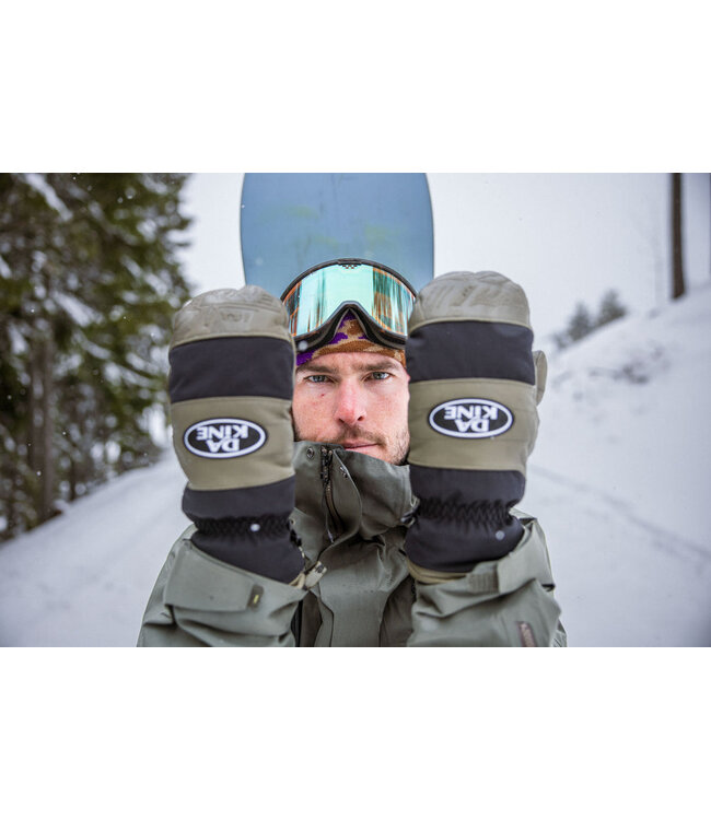 DAKINE TEAM BARON GORE-TEX MITT SAM TAXWOOD DARK OLIVE 2024