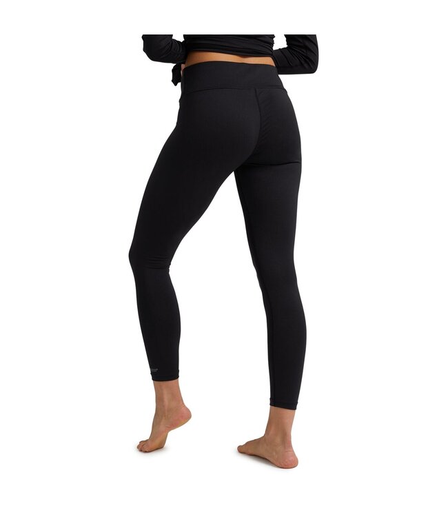 BURTON WOMENS LIGHTWEIGHT X BASE LAYER PANTS TRUE BLACK 2024