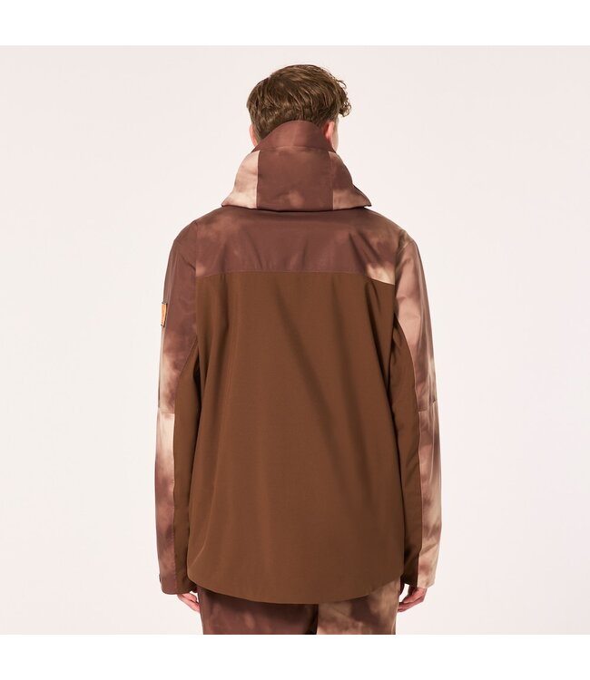 OAKLEY TC  SKULL REDUCT SHELL JACKET CARAFE/BROWN CLOUDS PRINT 2024