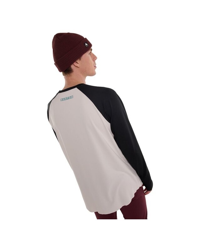 BURTON BURTON ROADIE BASE LAYER TECH T TRUE BLACK/STOUT WHITE 2024