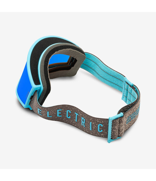 ELECTRIC KLEVELAND GOGGLE DELPHI SPECKLE w/ BLUE CHROME + YELLOW BONUS LENS 2024