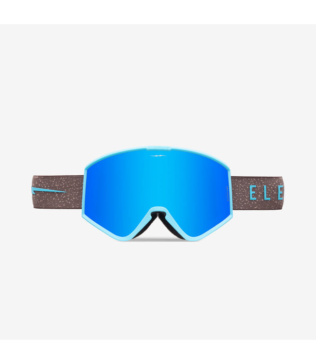 ELECTRIC KLEVELAND GOGGLE DELPHI SPECKLE w/ BLUE CHROME + YELLOW BONUS LENS 2024