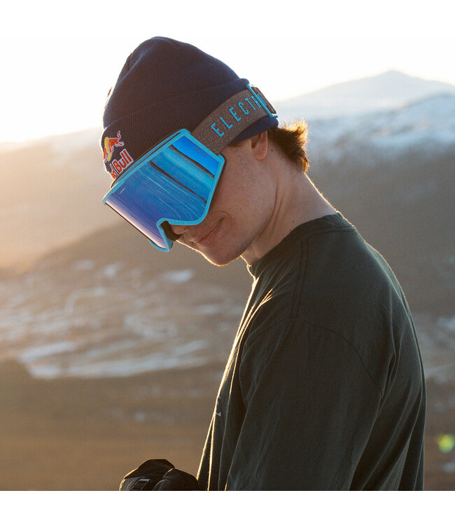 ELECTRIC KLEVELAND GOGGLE DELPHI SPECKLE w/ BLUE CHROME + YELLOW BONUS LENS 2024