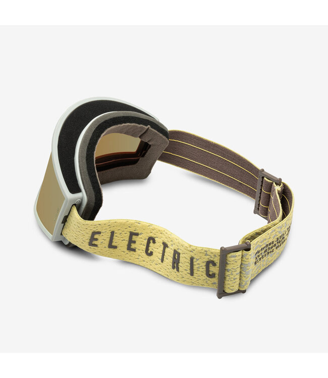 ELECTRIC KLEVELAND GOGGLE CANNA SPECKLE w/ GOLD CHROME + YELLOW BONUS LENS 2024