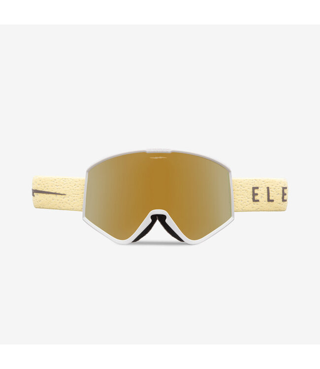ELECTRIC KLEVELAND GOGGLE CANNA SPECKLE w/ GOLD CHROME + YELLOW BONUS LENS 2024