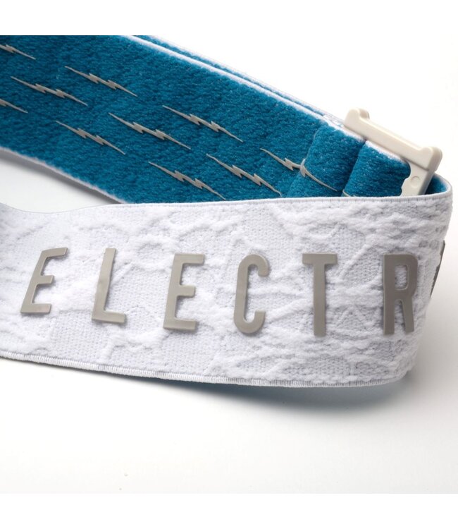 ELECTRIC EG2T SMALL GOGGLE MATTE WHITE NEURON w/ MOSS BLUE + ATOMIC BONUS LENS 2024