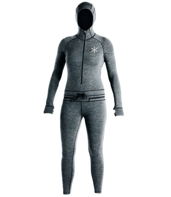 AIRBLASTER WOMENS MERINO NINJA SUIT BLACK 2024