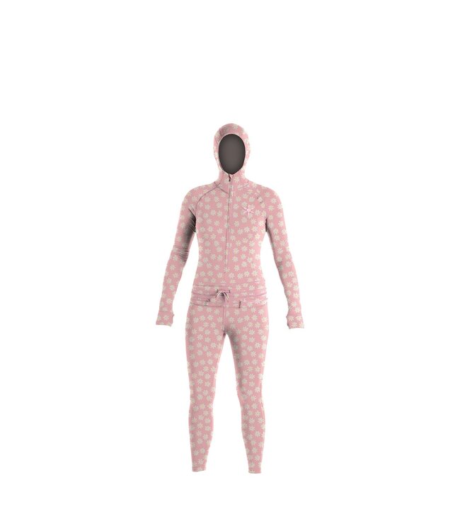 AIRBLASTER WOMENS CLASSIC NINJA SUIT ROSE QUARTZ DAISY 2024