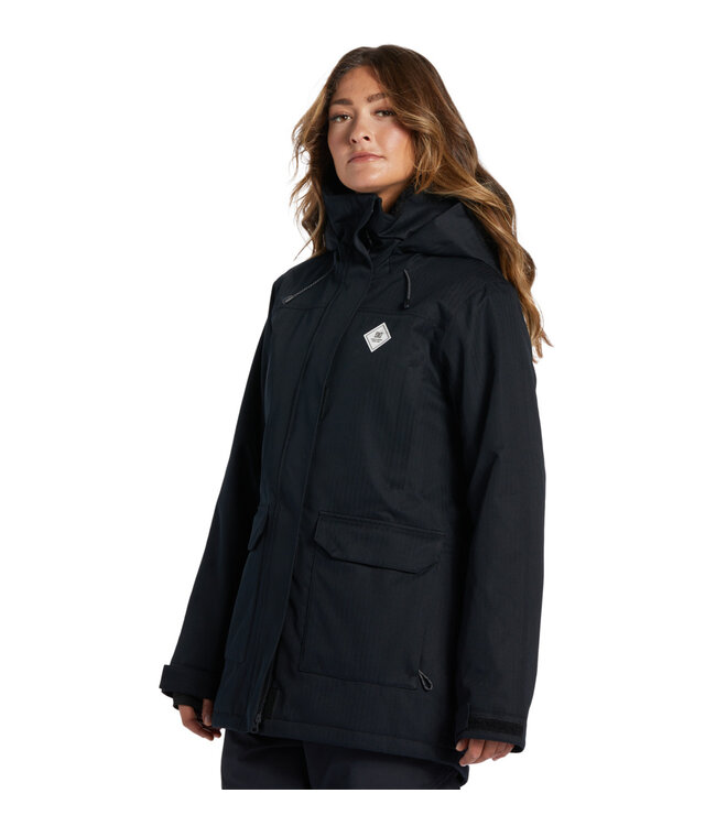 DC WOMENS PHOENIX PARKA BLACK 2024