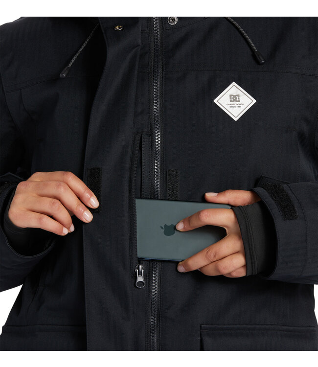 DC WOMENS PHOENIX PARKA BLACK 2024