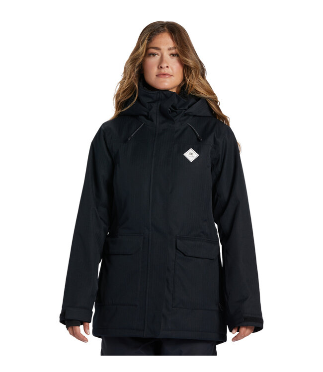 DC WOMENS PHOENIX PARKA BLACK 2024