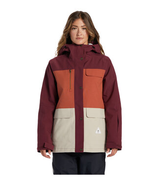 DC DC WOMENS LIBERATE JACKET TAWNY PORT 2024