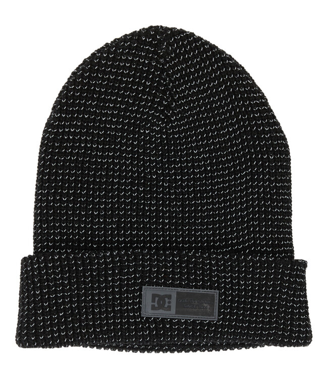 DC SIGHT BEANIE REFLECTIVE BLACK 2024