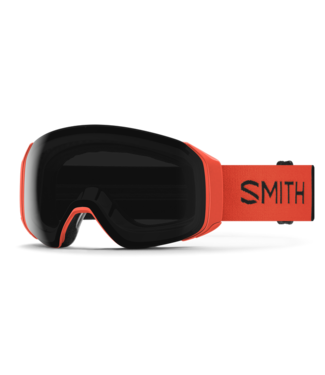 SMITH SMITH 4D MAG S GOGGLE POPPY W/ CHROMAPOP SUN BLACK + CHROMAPOP STORM BLUE SENSOR MIRROR 2024
