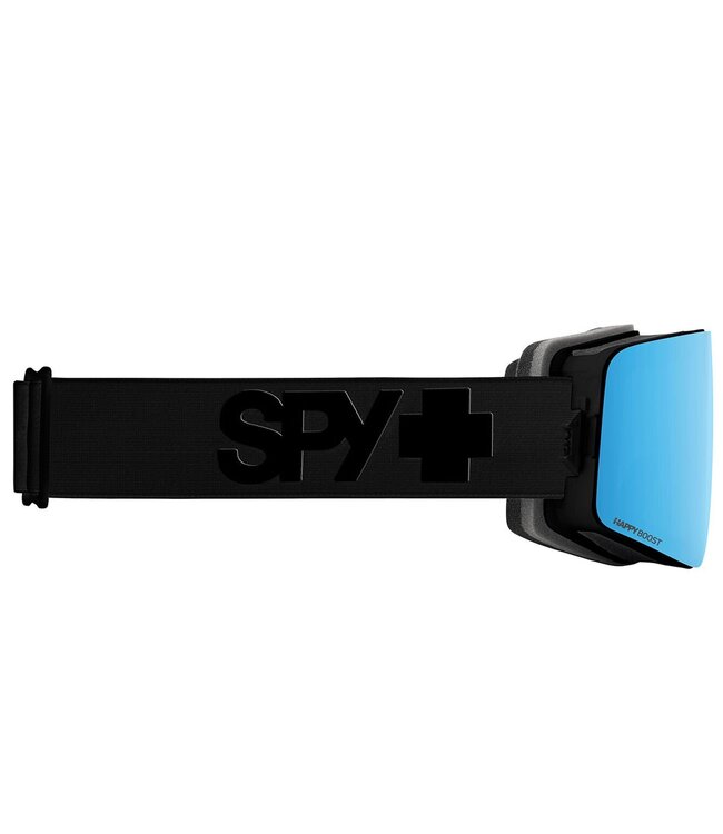 SPY MARAUDER ELITE GOGGLE MATTE BLACK w/ HAPPY BOOST BRONZE ICE BLUE MIRROR + HAPPY BOOST LOW LIGHT CORAL RED MIRROR 2024