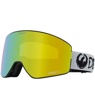 DRAGON DRAGON PXV2 GOGGLE CLASSIC GREY w/ LUMALIGHT GOLD ION + LUMALIGHT AMBER 2024