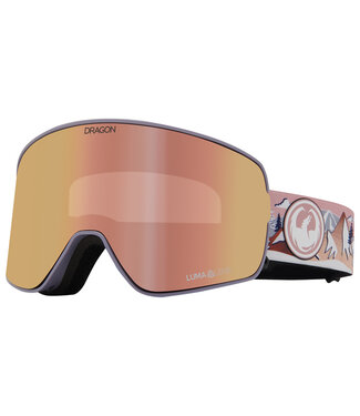 DRAGON DRAGON NFX2 GOGGLE KIMMY FASANI w/ LUMALIGHT ROSE GOLD ION + LUMALENS LIGHT ROSE 2024