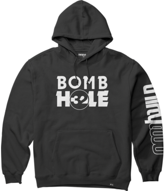 THIRTYTWO THIRTYTWO BOMBHOLE HOODIE BLACK 2024