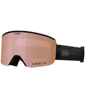 GIRO GIRO WOMENS ELLA GOGGLE BLACK CRAZE w/ VIVID ROSE GOLD + VIVID INFRARED 2024