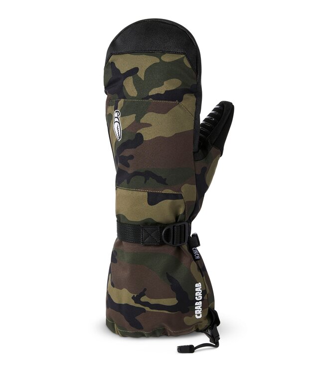 CRAB GRAB CINCH MITT WOODLAND CAMO 2024