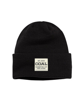 COAL COAL UNIFORM RECYCLED KNIT CUFF BEANIE BLACK 2024