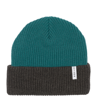 AUTUMN AUTUMN BLOCKED YOUTH BEANIE CHARCOAL 2024