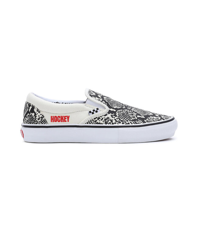 VANS MENS SKATE SLIP X HOCKEY SHOE SNAKESKIN