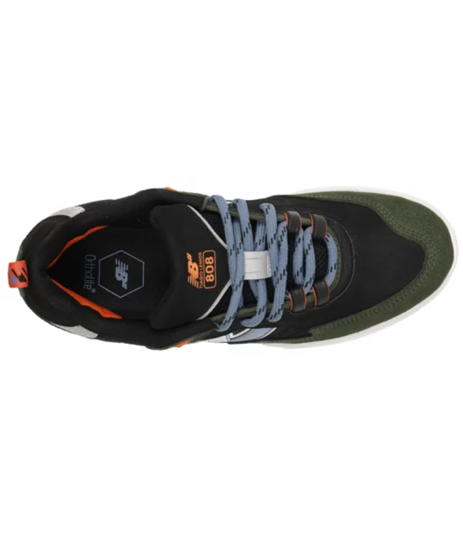 NEW BALANCE MENS NUMERIC 808 TIAGO SHOE FOREST/BLACK