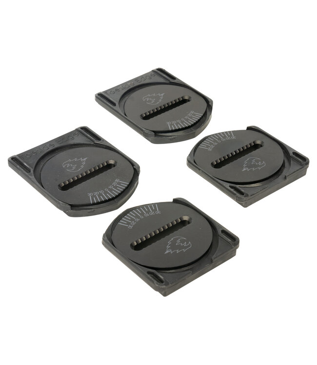 SPARK CANTED SPLITBOARD PUCKS BLACK 2024