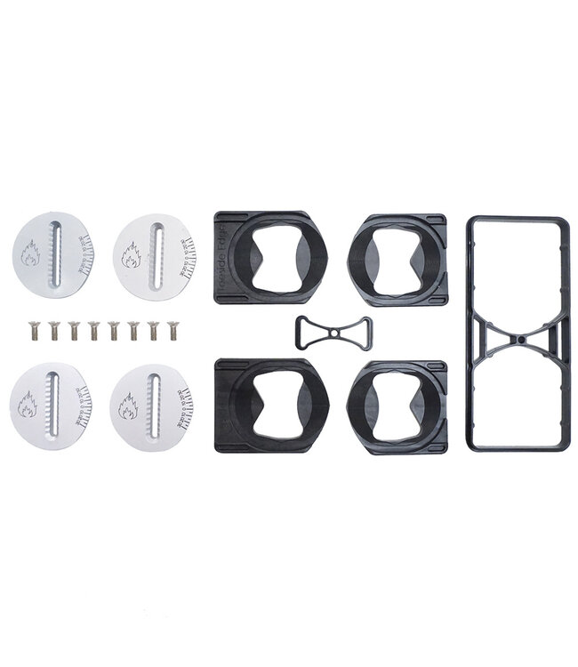 SPARK CANTED SPLITBOARD PUCKS BLACK 2024